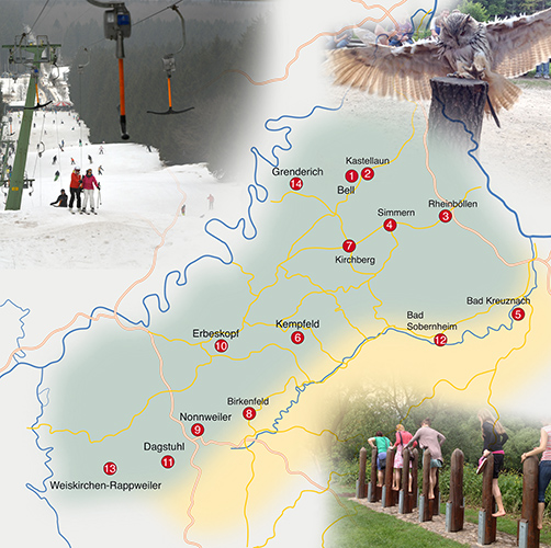 HunsrueckNahe karte parks